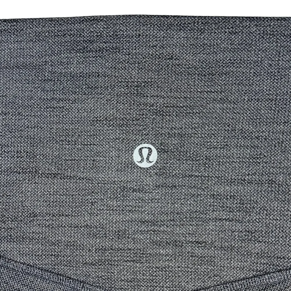 LULULEMON Align Pant II 25" 8 Mini Heathered Herringbone Heathered Black White - Picture 8 of 9